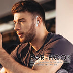 【5 Pack】Ultra Strong Magnetic Airpods Straps Anti-Lost Cord for AirPods 1st& 2nd/ AirPods 3rd /AirPods Pro 1st/ 2nd,Silicone Sports Lanyard and Ear Hook-5 Straps +1 Pair EarHook