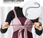 Portable Travel Clothesline Retractable Clothesline with Hooks and Suction Cups Camping Essentials for Indoor and Outdoor Use