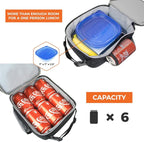opux Premium Insulated Lunch Box, Soft School Lunch Bag for Kids Boys Girls, Leakproof Small Lunch Pail Men Women Work, Reusable Compact Cooler Tote Lunchbox for Office Adult, Green