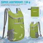 G4Free Lightweight Packable Hiking Backpack for Men Women Small Hiking Daypacks Foldable Shoulder Pack Casual Outdoor Bag 11L