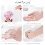 300pcs Portable Hand Washing Soap Sheets, Scented Mini Soap Sheets, Disposable Soluble Soap for Outdoor Travel, Camping, Hiking (Green)