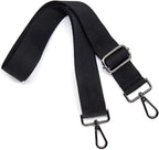 S&loyoe Thickened Solid Color Purse Straps Replacement Crossbody Bag Strap Adjustable Wide Guitar Straps for Handbags 1.5inch