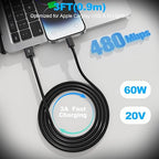Snisre Car Carplay Cable, USB A to Lightning Cable 3FT Compatible with iPhone 14 13 12 11 Pro Max XR XS X Charger Cord，Car Charging Cord（Black）