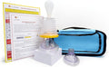 LifeVac Blue Travel Kit - Portable Suction Rescue Device, First Aid Kit for Kids and Adults, Portable Airway Suction Device for Children and Adults