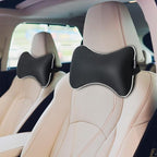 Keemall Inflatable Car Neck Pillow, Soft Headrest Inflatable Car Pillow for Driving Seat with Adjustable Strap, Comfortable Ergonomic Design Neck Support and Breathable Washable Cover