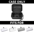 casmilee Portable Charger Power Bank Case for 2PCS Swyop/for Feob/for Charmast/for JEJILL/for LanLuk/for VEGER/for iWALK/for Taegila/for Kuulaa and More Small Charging Battery Pack - Bag Only (Black)
