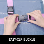 Luggage Straps 2-80Pink