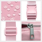 Belt Bag for Women Fanny Pack Crossbody Bags for Women Fashion Waist Packs with Adjustable Strap Gifts for Teen Girls Women Men (Pink)