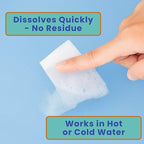 Travel Laundry Detergent Sheets Bundle – 50 Count Hand Wash + 20 Count Machine Wash Laundry Detergent Sheets for Sink Washing in Hotels, Cruises, Camping & Backpacking