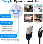 Ann Katy Portable Camping Shower Outdoor Camp Shower Pump,Upgrade Rechargeable Electric Shower Pump with Intelligent Digital Display Multiple Spray Modes for Camping, Hiking, Traveling,RV
