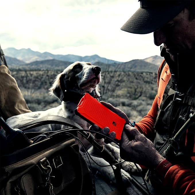 Dark Energy Poseidon Pro Indestructible Portable Charger | 10,000 mAh High Capacity | Fast Charging USB-C and USB-A Ports, Ultra-Durable Armor Flex, IP68 Waterproof, Made for Adventures Off The Grid