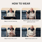 trtl Pillow - Scientifically Proven, Super Soft Neck Support Travel Pillow for Airplanes - Lightweight and Machine Washable - Ergonomic Design for Traveling on Flights, Cars, and Trains - Coral