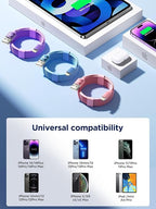 Aioneus iPhone Charger 10 ft 3Pack, Apple Certified Long Lightning Cable 10ft Nylon Braided 3A Fast Charging Cord for iPhone 14 13 12 11 XS Max XR 8 SE