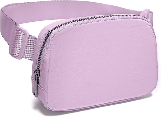 Gitus Belt Bag for Women Fanny Pack Crossbody Bags Fashion Waist Packs with Adjustable Strap Gifts for Women Men (Lavender)