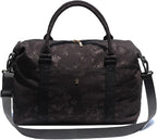 ESVAN Travel Tote Duffel Gym Bag,Weekender Overnight Carry-on Tote Crossbody Bag with Wet Pocket and Trolley Sleeve Upgraded