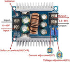 Diymore 2pcs 20A 300W CC CV Step Down Module Adjustable DC 6-40V to 1.2-36V Voltage Regulator Buck Converter Constant Current Power Supply Module 20v to 12v Step Down