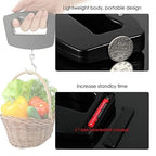 Portable Portable Travel Luggage Electronic Scale, Digital LCD Hanging Suitcase Weighing Scale 110 pounds/50 kilograms, Fishing, Luggage, Gifts (Luggage Strap)