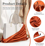 P Pothuiny 2 Pcs Satin Dust Bags for Handbags