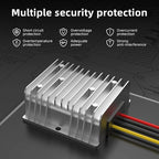 12v to 19v 5A 95W Boost Converter DC Power Adapter, Suitable for Cars, Trucks, Ships, LED Light Strips…