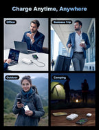 Portable Charger Power Bank, 56800mAh Battery Pack, 22.5W Fast Charging Portable Phone Charger for Camping Travel Essential Compatible with iPhone 17/16/15/14/13 Series, Samsung, Google,iPad-Pearl