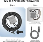 Starlink Gen 3 Power Cord 12V Adapter for Gen 3 Router Power Supply with Step Up Converter and Car Adapter, 10-36V to 57V 4.5A Conversion Kit for Truck RV No Worry About Voltage Drop or Rise