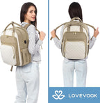 LOVEVOOK Laptop Backpack for Women with Laptop Compartment,Fits 17" Laptop