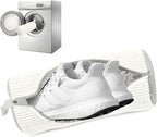 1PCS Shoes Washing Machine Bags, Laundry Shoe Bag for Washer and Dryer, Reusable and Durable Zipper Sneaker Shoe Washing Bag, Tennis Shoes Cleaning Bag for All Shoe Types (Ivory White)