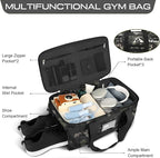 ETRONIK Gym Bags for Men, Tactical Duffle Bag Backpack with Shoe Compartment, 3 in 1 Carry on Bag Travel Backpack with Wet Pocket, Weekender Overnight Range Bag for Workout Football Gym, Camouflage