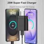 S26 S25 S24 S23 S22 Fast Charger for Samsung Phone,25W USB C Charger Android Chargers Type C Charger Fast Charging Block 10Ft USB C Cable Cord for Samsung Galaxy S26/S25/S24/S23/S22/S21/S20/Plus/Ultra