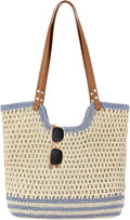 Crochet Beach Bag Summer Woven Tote Bag Crochet Purse for Women handbags Boho Shoulder Bags for Travel Vacation