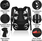 VECKUSON Lunch Bag Backpack, Insulated Cooler Lunch Box Backpack, Extra Large Travel Laptop Backpack TSA Friendly RFID Computer College bag for Women Men Fits 17.3 Inch Laptop