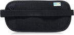 Money Belt Passport Holder for Women Men - Secure Hidden Travel Wallet Fanny Pack with RFID Blocking
