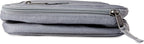 PackIt(R) Freezable Classic Lunch Box, Gray Fog, Built with EcoFreeze(R) Technology, Collapsible, Reusable, Zip Closure With Front Pocket and Buckle Handle, For Work Lunches and Fresh Lunch On the Go