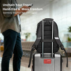 Swissdigital Design Adult Laptop Backpack, College Laptops Backpack with USB Charging Port for Men Fits 16 Inch Notebook with Finder Keychain, Bluetooth Tracker, Item Locator for Keys,SD16709508F-01