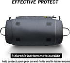 MIER Large Gym Bag for Men Sports Duffle Bag with Shoe Compartment 60L Lightweight Duffel Bags for Workout Fitness Travel