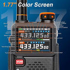 Ham Radio BAOFENG Radio 5RH PRO GPS APRS 10W High Power(4PCS Batteries, 8 Antennas) Walkie Talkies Long Range, Air Band, NOAA Emergency Weather Alarm for Survival Gear Hunting Camping 2 Pack Full Kit