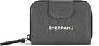 Sherpani Barcelona AT, Small Nylon Bifold Zipper Pocket Wallet, Travel Bag for Men Women, RFID Protection, Unisex Travel Gift (Granite)