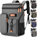 BAGPARKK Insulated Cooler Backpack,33/45 Cans Multifunctional Double Deck Leakproof Cooler Bag with Sternum Strap,Large Capacity Lightweight Travel Camping Beach Backpack