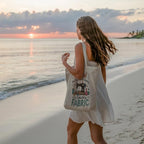 Aesthetic Canvas Tote Bag, Cute Reusable Bags for Women with Inner Pocket