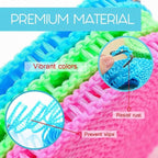 Foshine Clotheslines 3Pack Blue Pink Green 1.64ft Length Clothes Drying Rope Portable Windproof 5m Clothesline for Camping Travel Indoor Outdoor Laundry Clothes Line