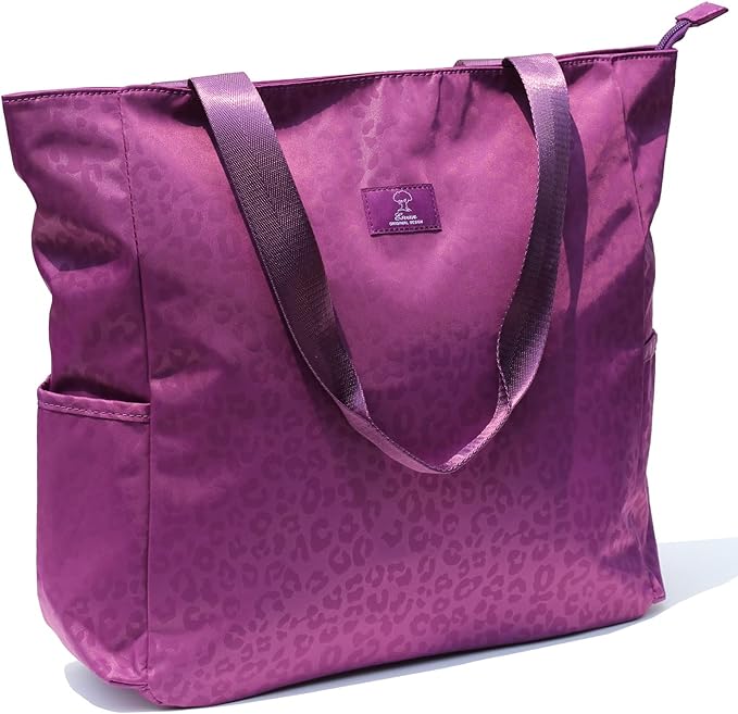 Original Floral Water Resistant Large Tote Bag Shoulder Bag for Gym Beach Travel Daily Bags Upgraded