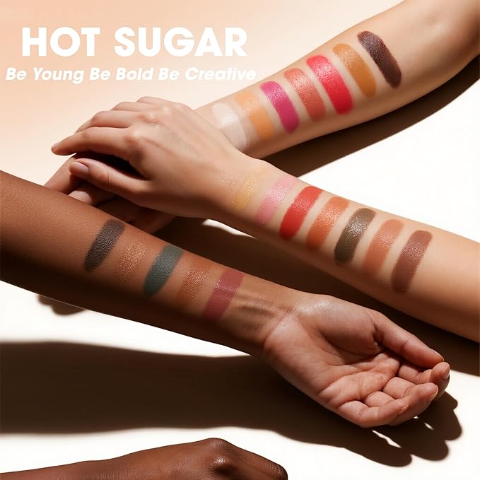 Hot Sugar Makeup Kit for Teenagers, Beginner Makeup Gift Set for Women Full Makeup Kit (Pink)