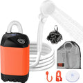 B013 Portable Shower Pump for Camping – 7800mAh Long-Lasting & Quiet Outdoor Shower with LED Display, IPX8 Waterproof Outdoor Shower for Pet Bath, Car Wash & RV