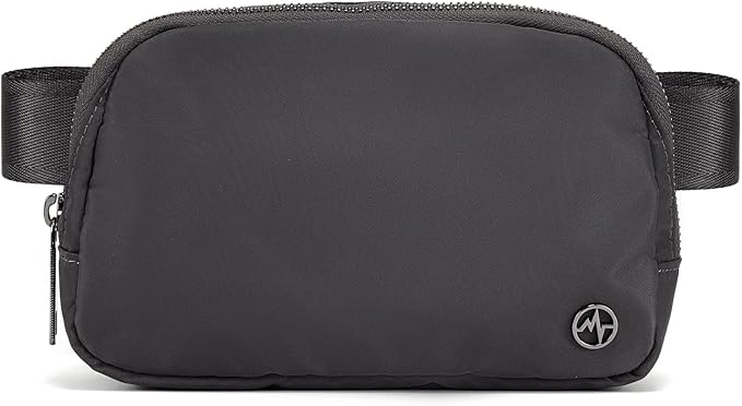 Pander Cross Body Fanny Pack for Women, Fashion Waist Packs, Crossbody Bags, Belt Bag with Adjustable Strap (Dim Grey).