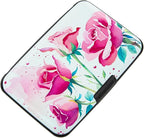 Credit Card Holder Small RFID Blocking Wallet Business Metal Slim Mini Aluminum Hard Case for Women Men