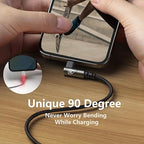 iPhone Charger 10FT,3Pack 90 Degree Charging Cable, [Apple MFi Certified] Long Lightning Cable Fast Charging Cord Compatible for iPhone 14/13/12/11/Pro/Max/Mini/X/Plus/8/7/6/5S/SE/Plus/iPad