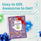 Dog 300+ Kids Sticker Book by Cupkin, Pawsome Day, Toddler Airplane Travel Coloring and Sticker Book, Road Trip Essentials, 8 Coloring Pages 8 Side by Side Scenes for Ages 2–8 Years