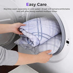 3 in 1 Travel Pillow Blanket Set with Removable Flannel Blanket Throw,Hand Warmer Pockets,Pillow (Color5, 50in*60in)