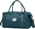 HYC00 Travel Duffel Bag,Carry-on Overnight Weekender Bags for Women,Sports Tote Gym Bag with Wet Pocket