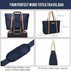 BUG Lightweight Women Laptop Tote Bag for Work, Casual Handbag for Travel Beach College Teacher